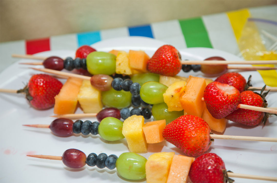 Vitamin C-Rich Fruit Kebabs